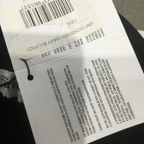 Maison Michel fedora hat New size L $679.00 - Picture 4 of 5